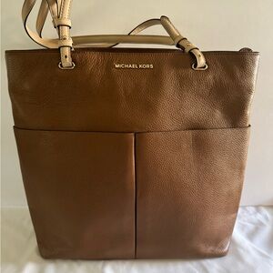 Michael Kors Tan Leather Tote